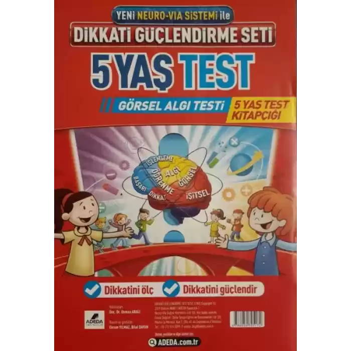 Dikkati Güçlendirme Seti 5 Yaş Test