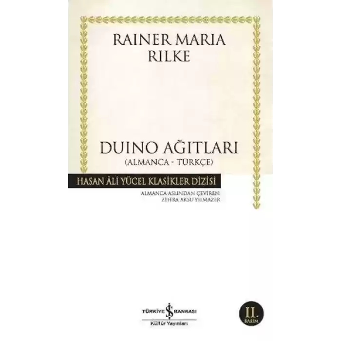 Duino Ağıtları - Hasan Ali Yücel Klasikleri
