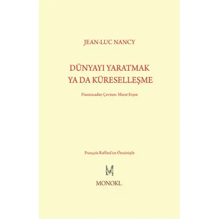 Dünyayı Yaratmak Ya Da Küreselleşme