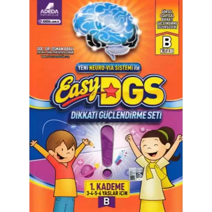 EASY Dikkati Güçlendirme Seti 3-6 yaş B Kitapçığı