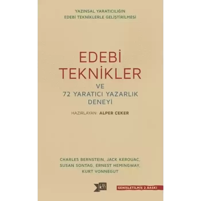 Edebi Teknikler ve 72 Yaratıcı Yazarlık Deneyi