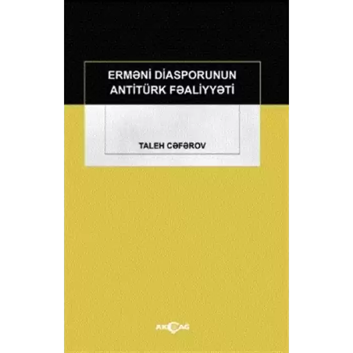 Ermeni Diasporunun Antitürk Faaliyyeti