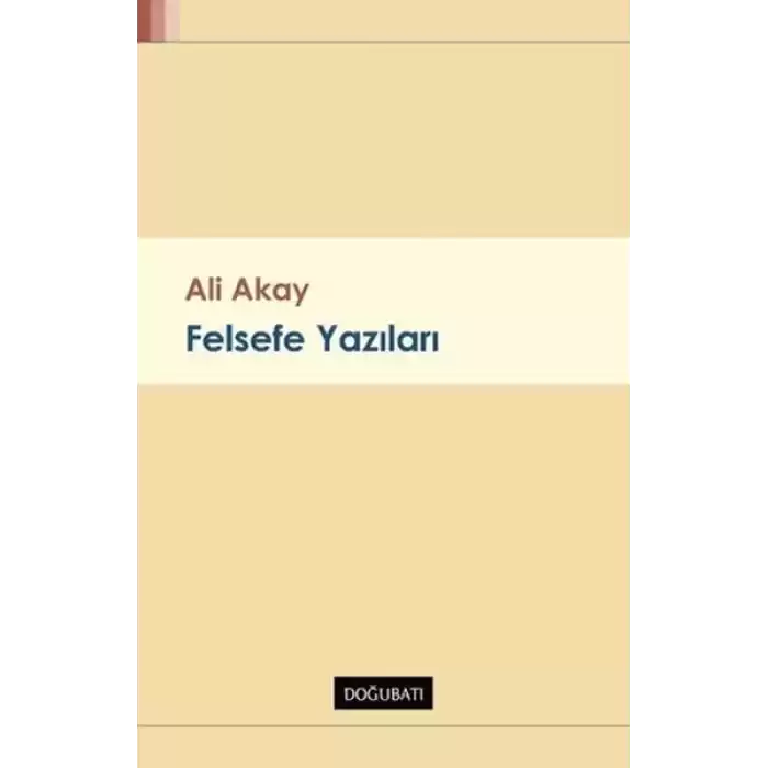 Felsefe Yazıları