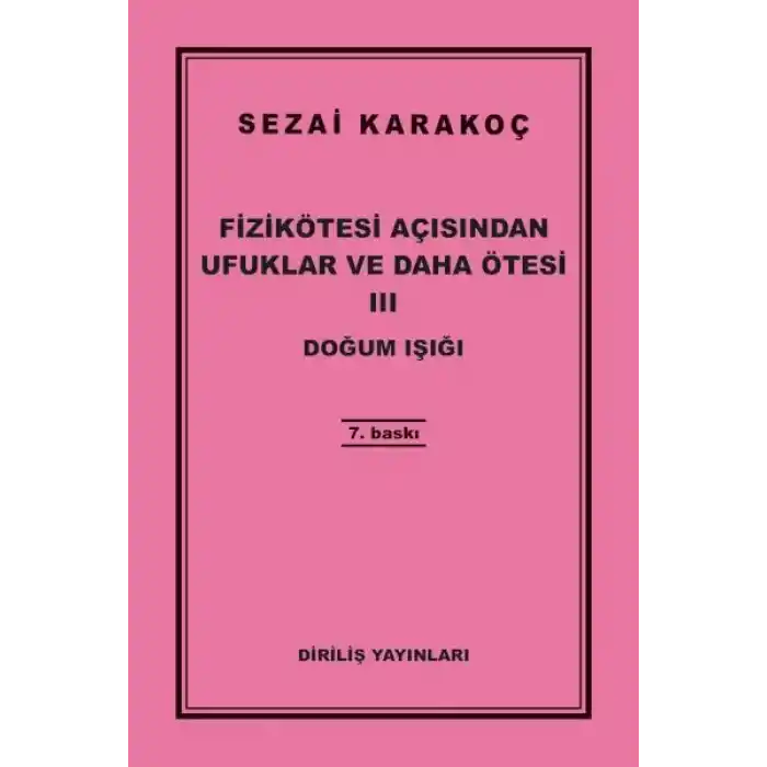 Fizikötesi Açısından Ufuklar ve Daha Ötesi 3