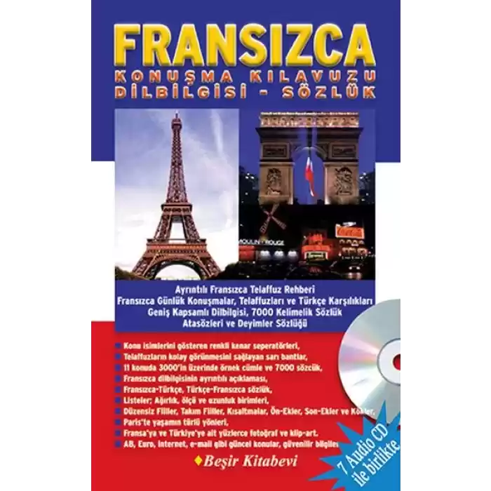 Fransızca Konuşma Kılavuzu Dilbilgisi - Sözlük (CDli)