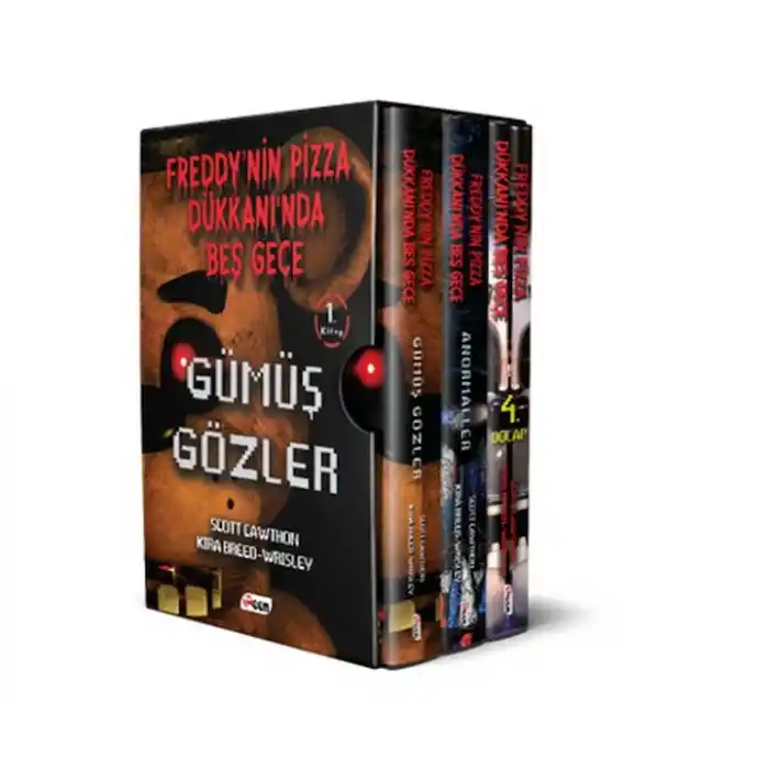 Freddynin Pizza Dükkanında Beş Gece Serisi Seti - 3 Kitap Takım