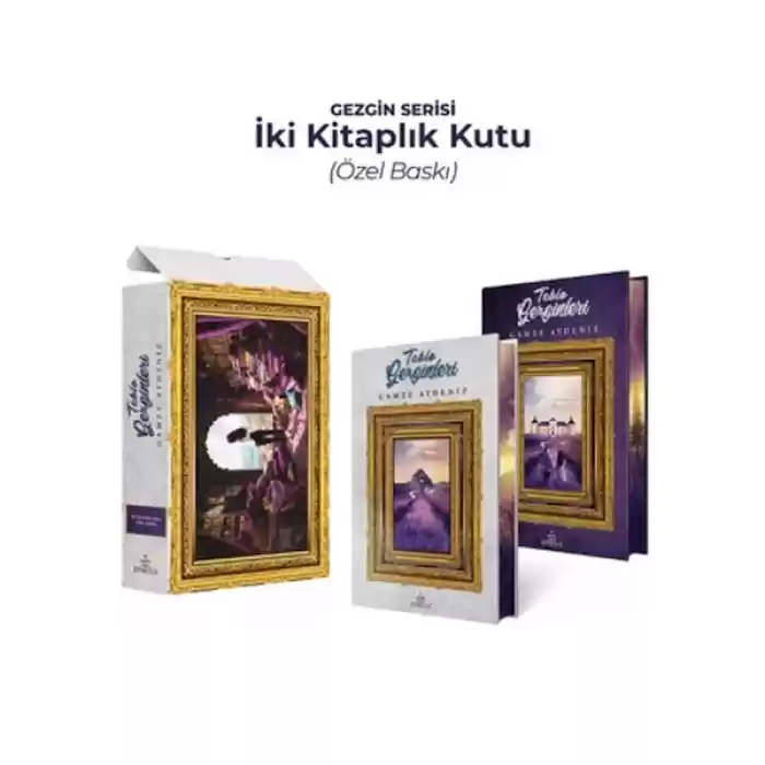 Gezgin Serisi İki Kitaplık Kutu – Yan Boyamalı
