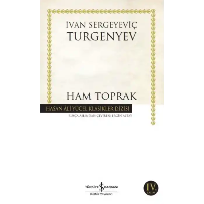 Ham Toprak - Hasan Ali Yücel Klasikleri
