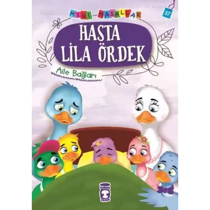 Hasta Lila Ördek - Mini Masallar 4 (37)