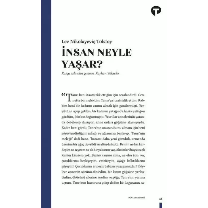 İnsan Ne İle Yaşar?