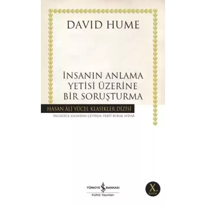 İnsanın Anlama Yetisi Üzerine Bir Soruşturma - Hasan Ali Yücel Klasikleri