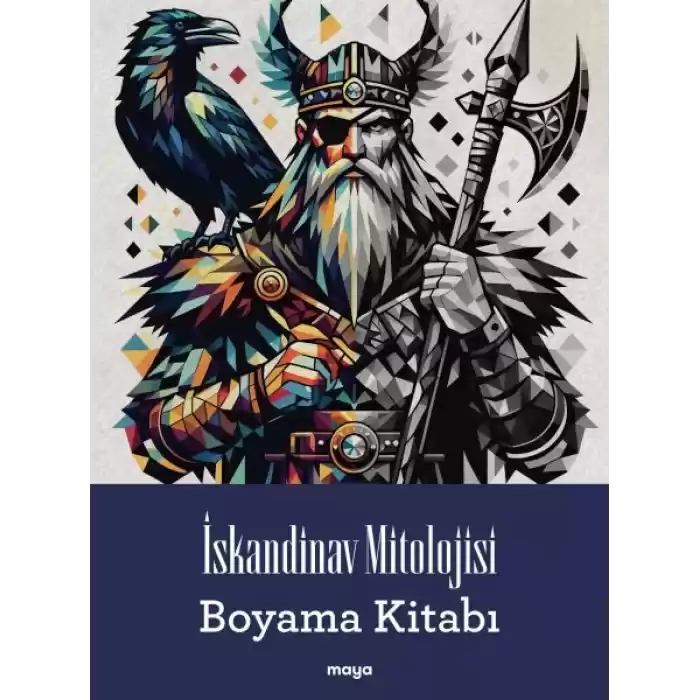 İskandinav Mitolojisi Boyama Kitabı