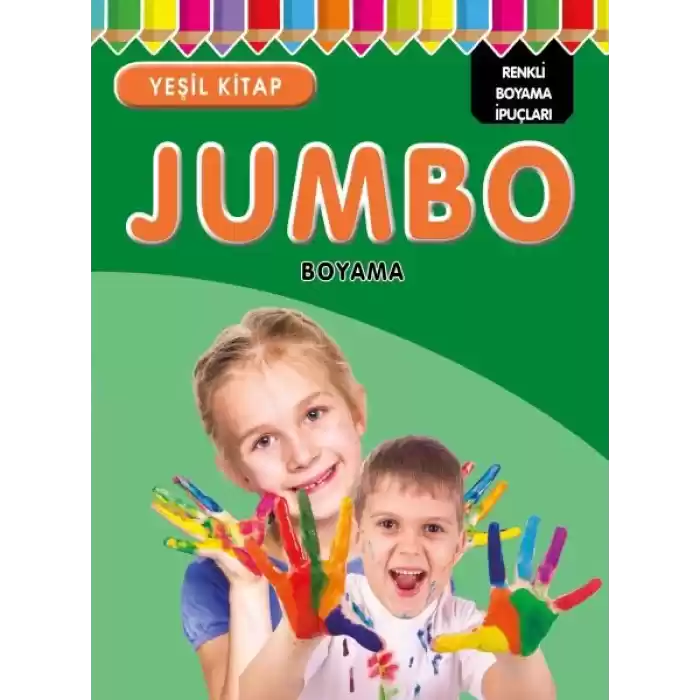 Jumbo Boyama Yeşil Kitap