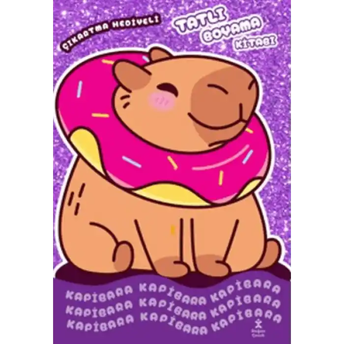 Kapibara - Tatlı Boyama Kitabı