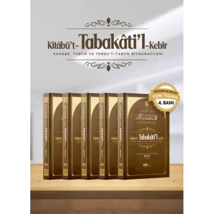 Kitabüt-Tabakatil- Kebir Tabakat (5 Cilt)