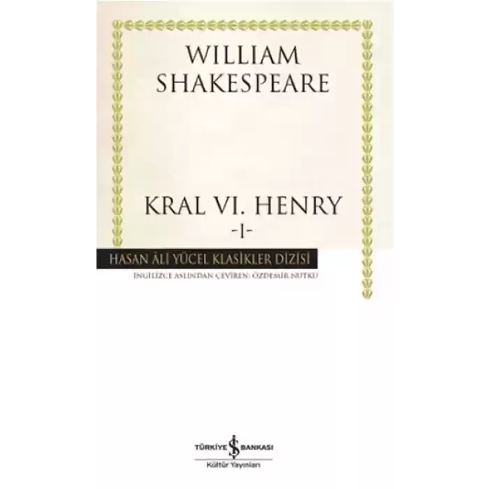 Kral VI. Henry - I - Hasan Ali Yücel Klasikleri