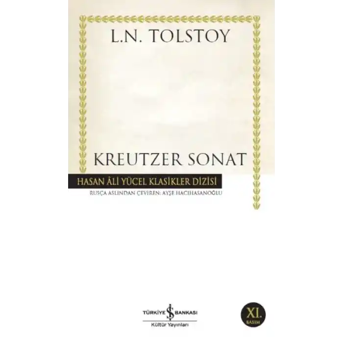 Kreutzer Sonat - Hasan Ali Yücel Klasikleri