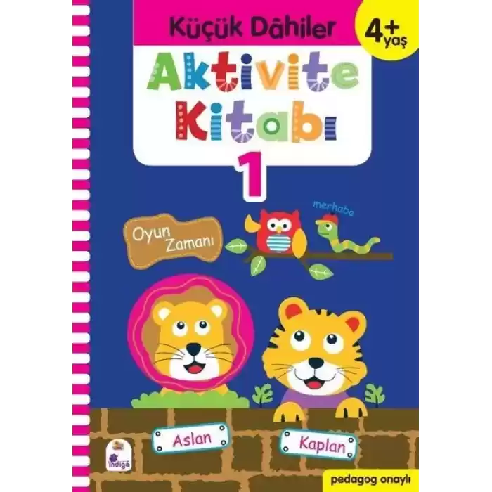Küçük Dahiler Aktivite Kitabı 1 (4+ Yaş)