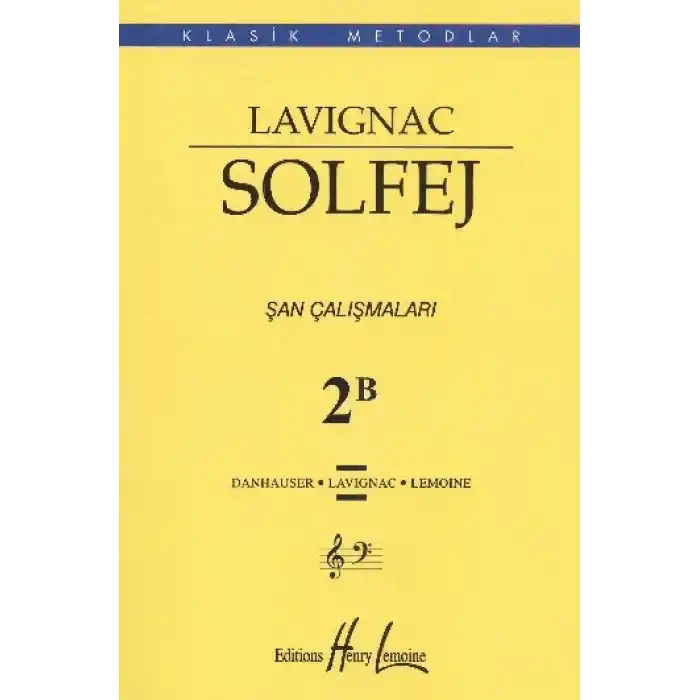 Lavignac Solfej 2B Şan Çalışmaları