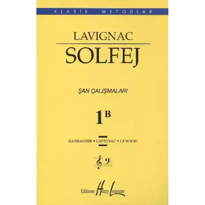 Lavıgnac Solfej şan çalişmalari 1b