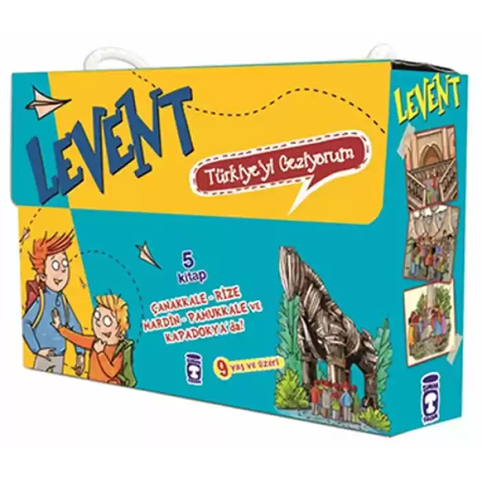 Levent Türkiyeyi Geziyorum - 1 (5 Kitap Takım)