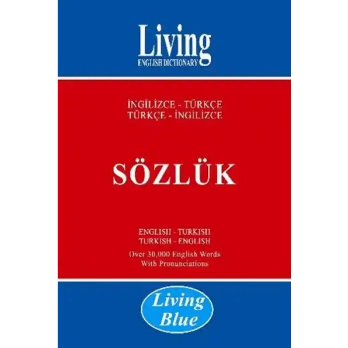 Living Blue İngilizce-Türkçe Türkçe-İngilizce Sözlük