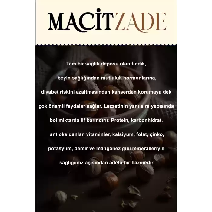 Macitzade 280 gr Fındık Ezmesi 2li (%80 FINDIK)