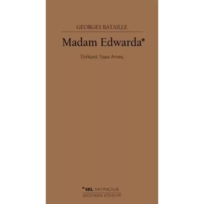 Madam Edwarda - Geceyarısı Kitapları