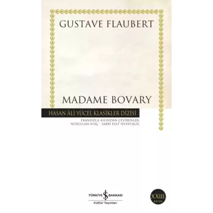 Madame Bovary - Hasan Ali Yücel Klasikleri