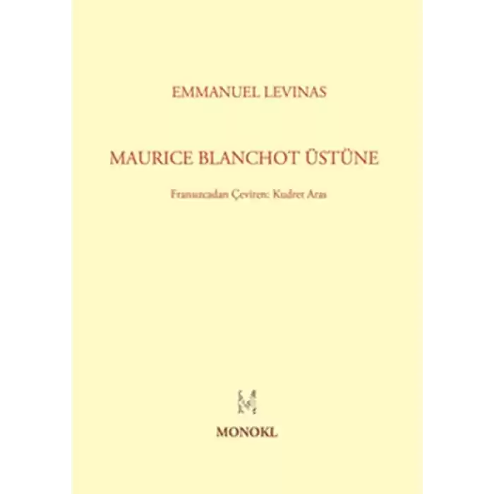 Maurice Blanchot Üstüne