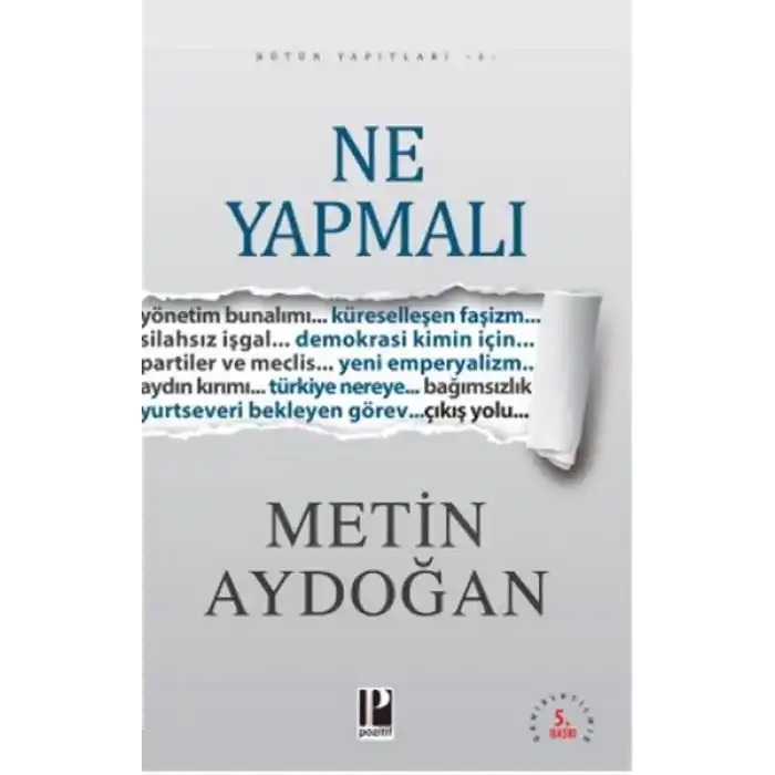 Ne Yapmalı