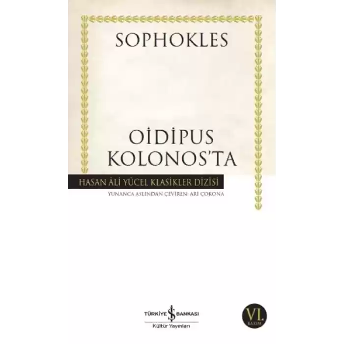 Oidipus Kolonosta - Hasan Ali Yücel Klasikleri