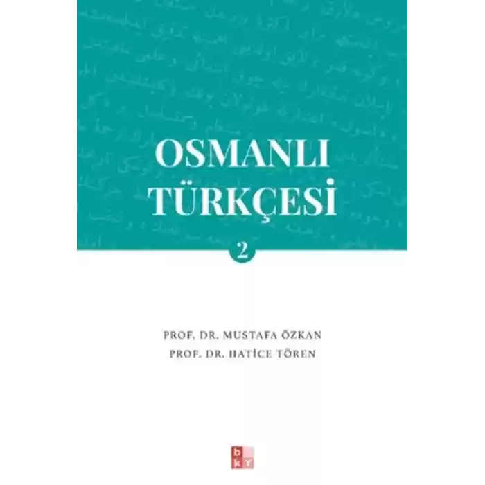 Osmanlı Türkçesi 2