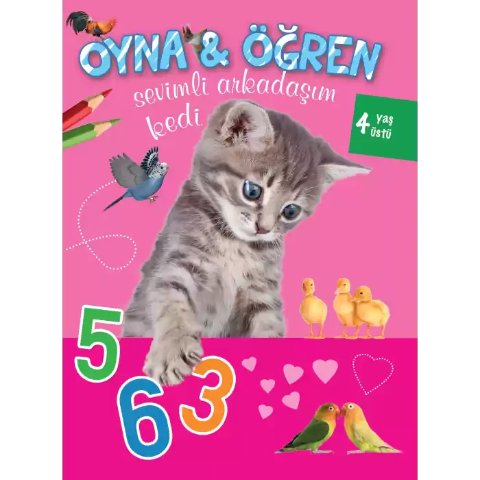 Oyna Öğren Sevimli Arkadaşım Kedi 4 Yaş Üstü