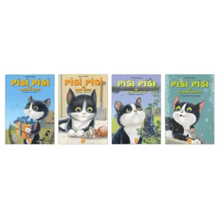 Pisi Pisi 4 Kitap Set