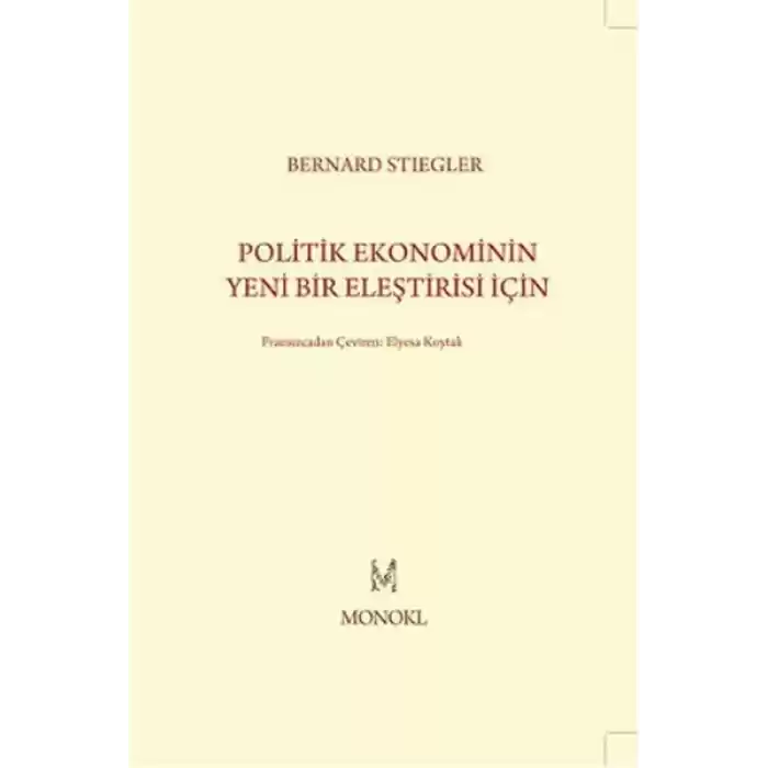 Politik Ekonominin Yeni Bir Eleştirisi İçin