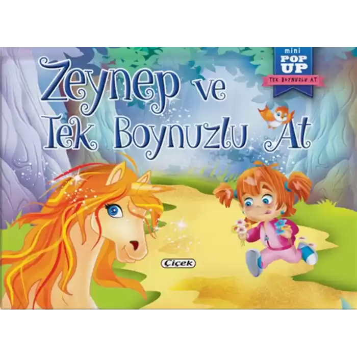 Pop-Up Mini Tek Boynuzlu At - Zeynep Ve Tek Boynuzlu At