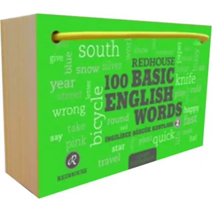 Redhouse 100 Basic English Words -2 (İngilizce Sözcük Kartları)