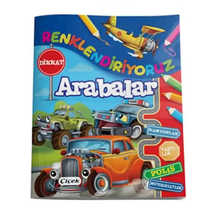 Renklendiriyoruz - Arabalar