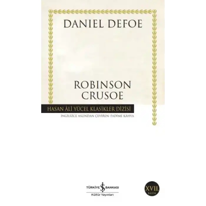 Robinson Crusoe - Hasan Ali Yücel Klasikleri