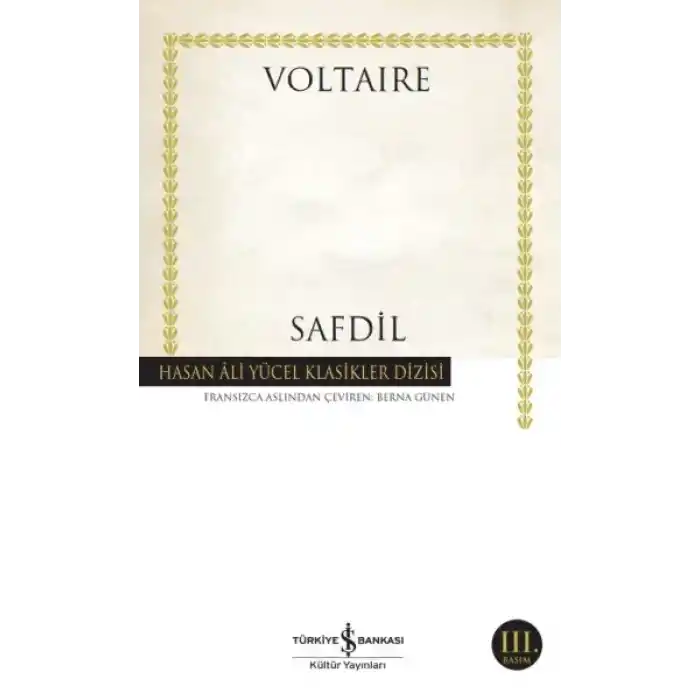 Safdil - Hasan Ali Yücel Klasikleri