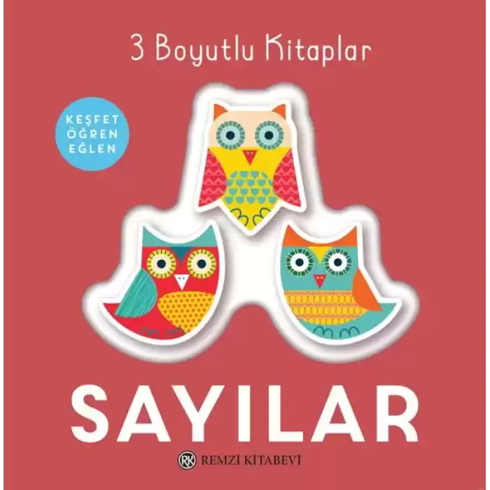 Sayılar - 3 Boyutlu Kitaplar
