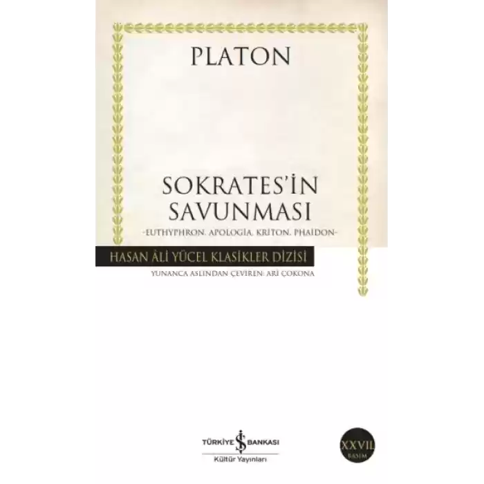 Sokrates’in Savunması- Hasan Ali Yücel Klasikleri