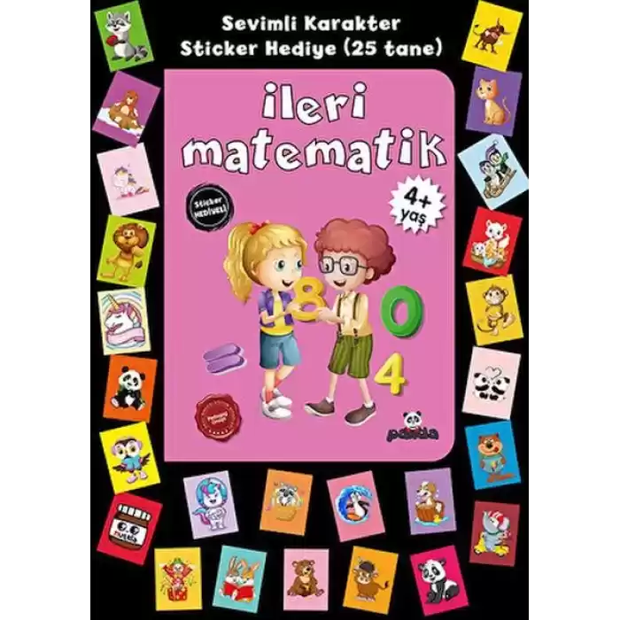 Stickerlı 4+ Yaş İleri Matematik
