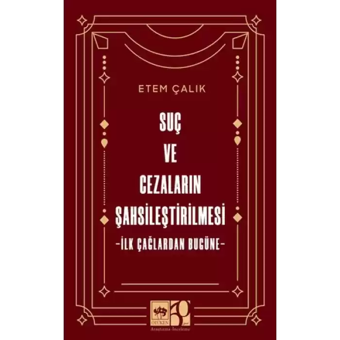 Suç ve Cezaların Şahsileştirilmesi