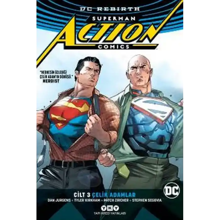 Superman Actıon Comıcs Cilt 3: Çelik Adamlar (Rebırth)