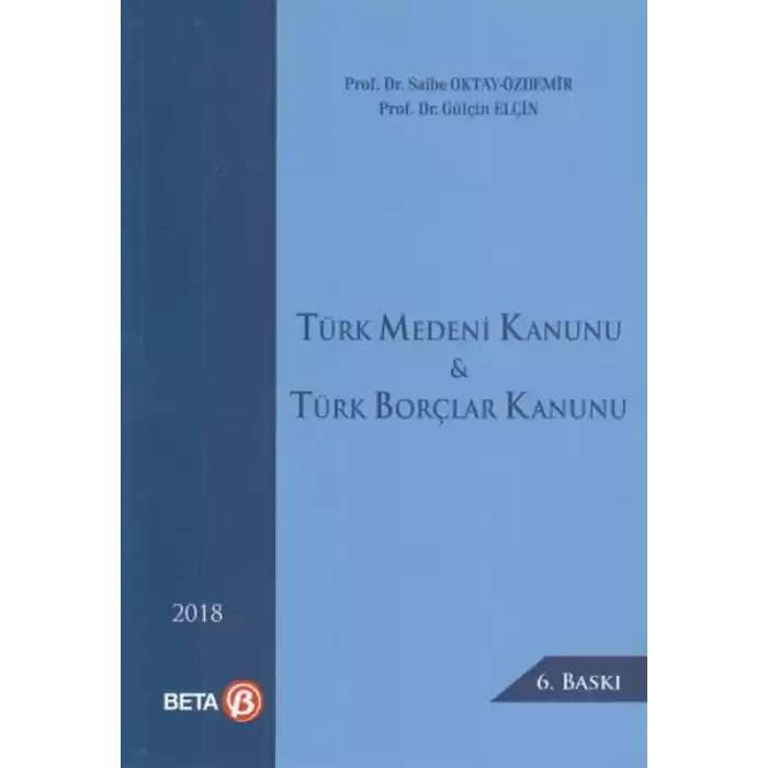 Türk Medeni Kanunu & Türk Borçlar Kanunu