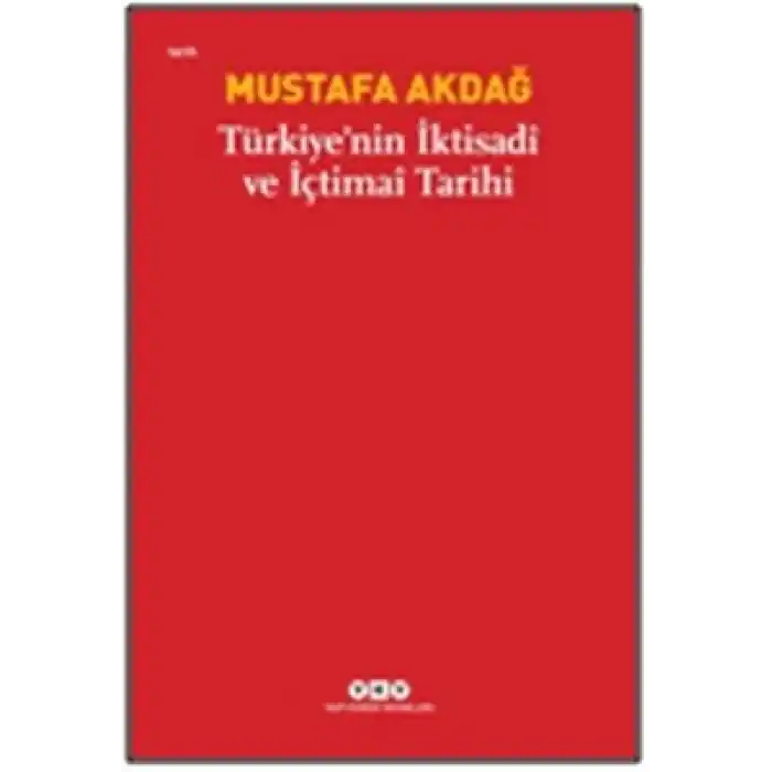 Türkiyenin İktisadi ve İçtimai Tarihi