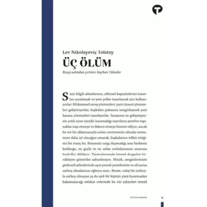 Üç Ölüm