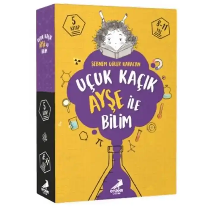 Uçuk Kaçık Ayşe ile Bilim - 5 kitap Takım